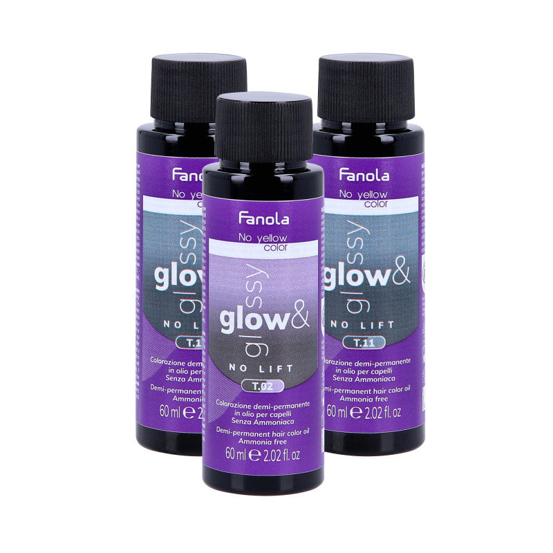 FANOLA NO YELLOW GLOW&GLOSSY Tonique capillaire 60ml