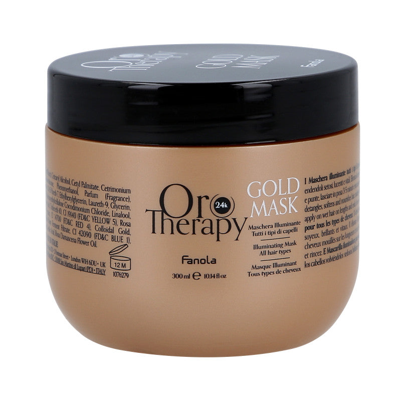 FANOLA ORO THERAPY 24k GOLD Maschera capelli illuminante 300ml
