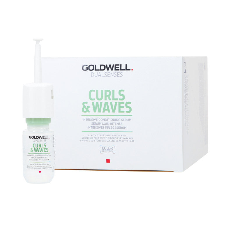 GOLDWELL DUALSENSES CURLS &amp; WAVES Sérum hydratant intensif pour cheveux bouclés 12 x 18 ml