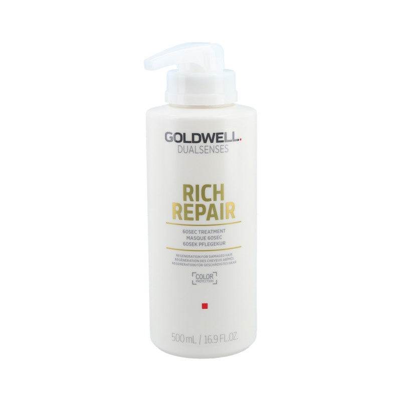 GOLDWELL DUALSENSES RICH REPAIR Trattamento da 60 secondi per capelli danneggiati 500 ml