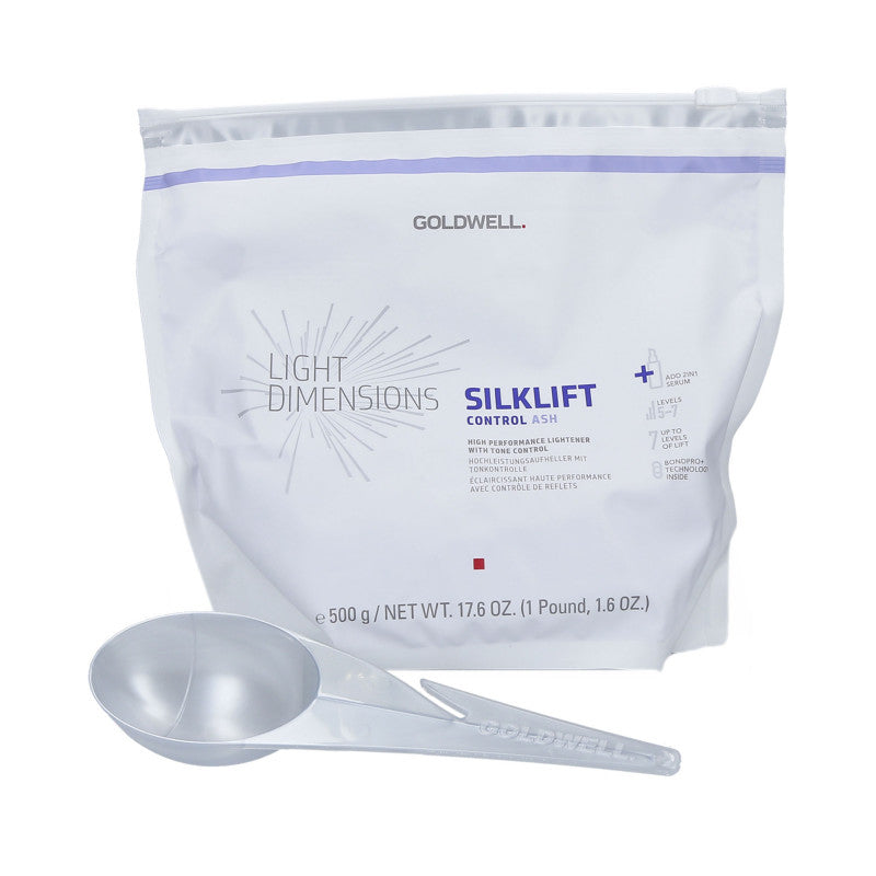 GOLDWELL LIGHT DIAMENSIONS SILKLIFT CONTROL ASH Decolorante per capelli fino a 7 toni 500g