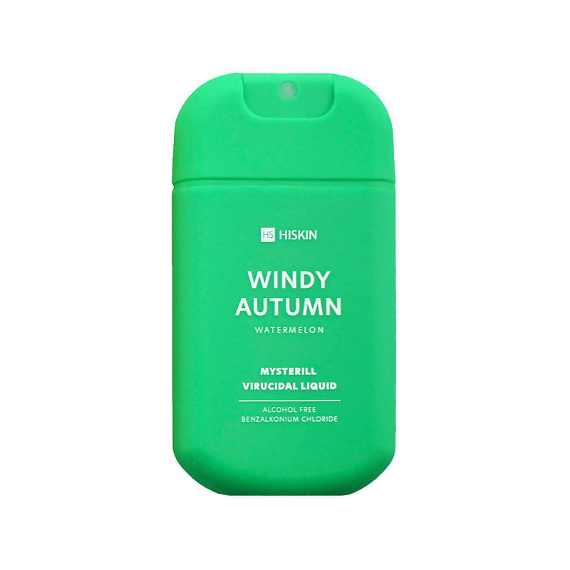 HISKIN ANTIBAC Spray désinfectant pour les mains, Windy Autumn 30 ml