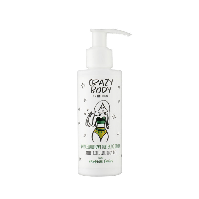 HISKIN CRAZY BODY TROPICAL FRUITS Tělový olej proti celulitidě 150 ml