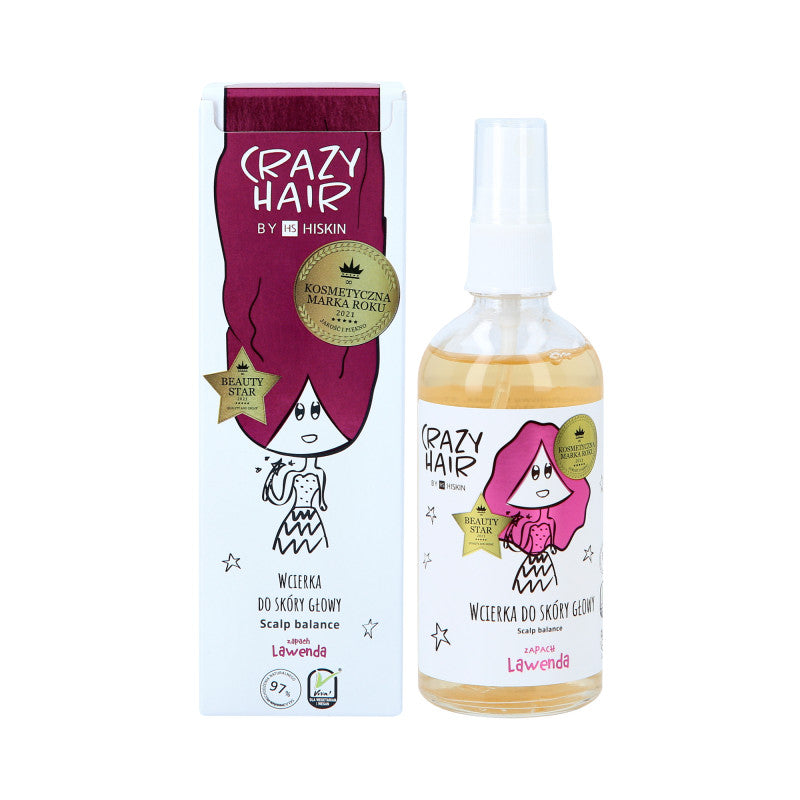 HISKIN CRAZY HAIR Lozione per il cuoio capelluto senza alcol 100ml