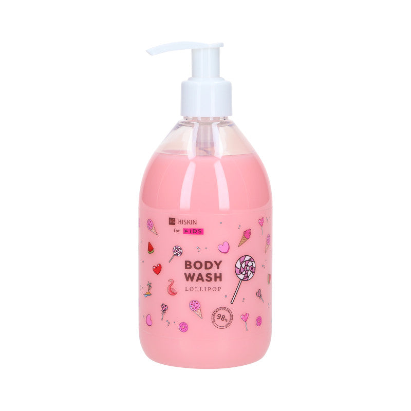 HISKIN FOR KIDS LOLLIPOP Bagnodoccia per bambini al dolce profumo di lecca lecca 400ml