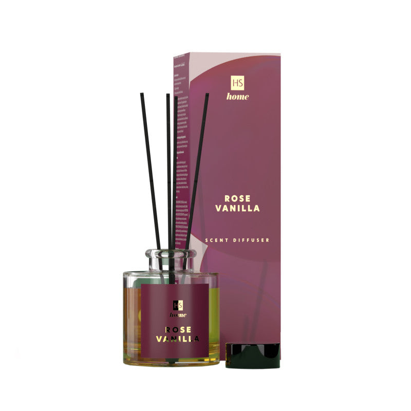 Diffuseur de parfum d'intérieur HISKIN HOME Rose et Vanille 90 ml