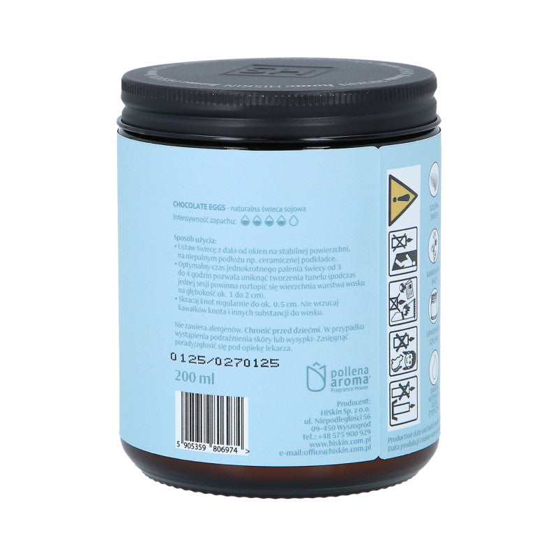 HISKIN HOME HAPPY EASTER Sojová svíčka s vůní Chocolate Eggs 200ml #3