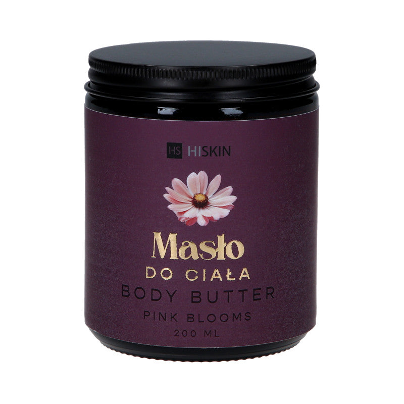 HISKIN PINK BLOOMS PEONY & ROSE Tělové máslo 200ml