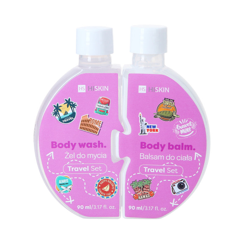 HISKIN PUZZLE BODY Gel lavant + Baume corps 2 x 90 ml