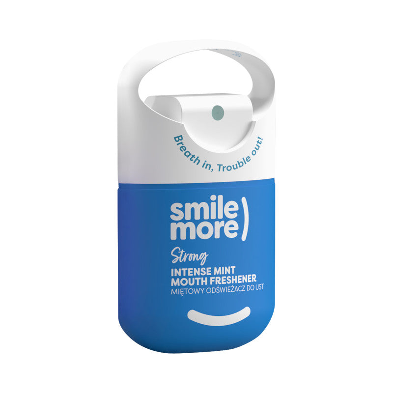 HISKIN SMILE MORE Strong Intense Mint mátový osvěžovač úst 20 ml