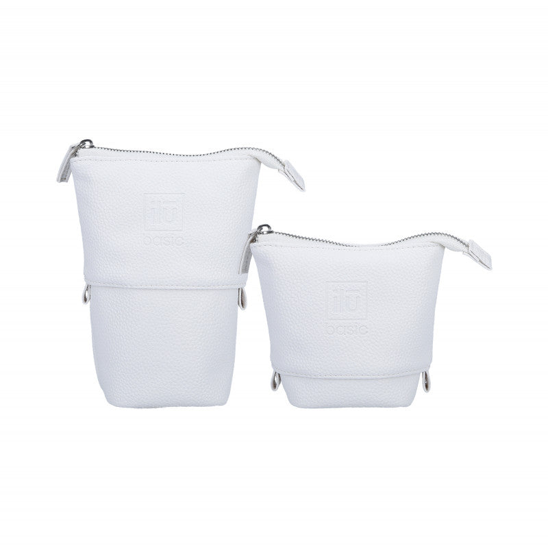 ilū basic Set mit 18 Make-up-Pinseln + Etui, Weiß #3