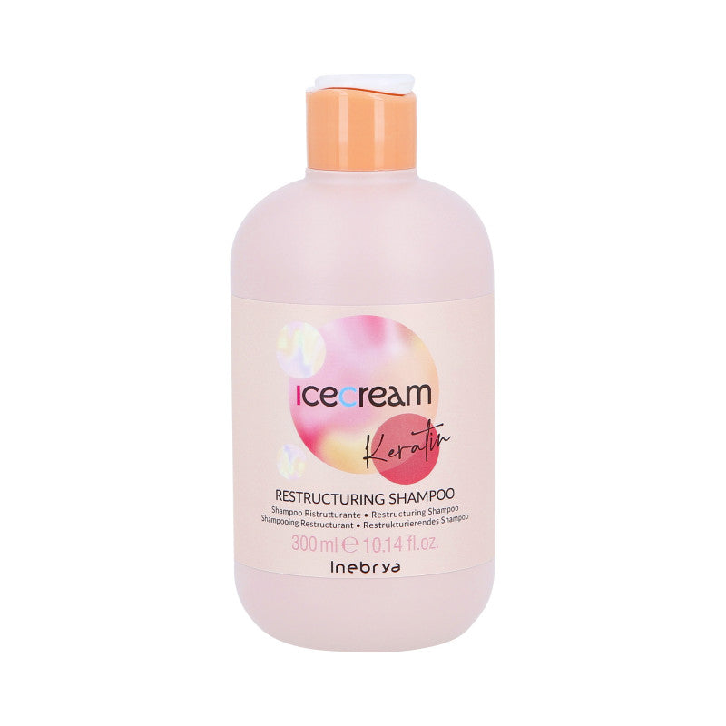 INEBRYA ICE CREAM RESTRUCTURING Haarshampoo mit Keratin 300ml