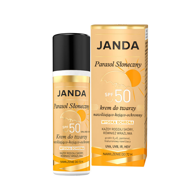 JANDA SUN Parasol Sonnenschutz für das Gesicht SPF50 50 ml