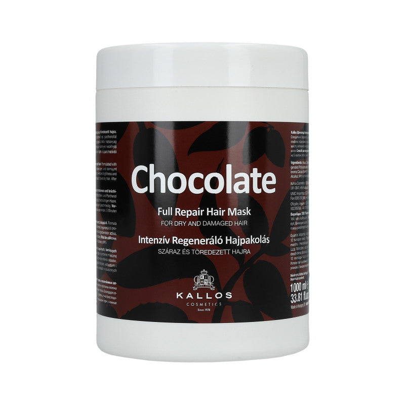 KALLOS CHOCOLATE Regenerační čokoládová maska 1000ml