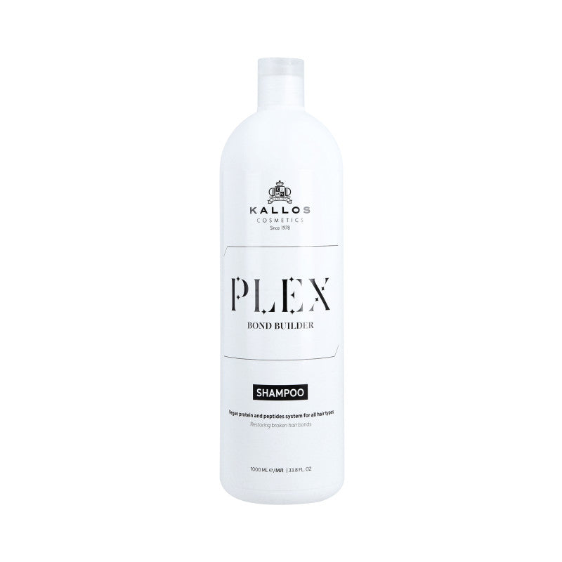 KALLOS PLEX BOND BUILDER Haarshampoo mit Pflanzenprotein und Peptiden 1000ml