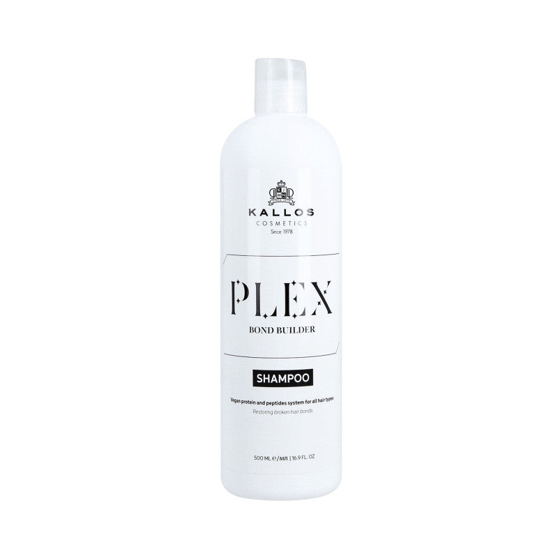 KALLOS PLEX BOND BUILDER Haarshampoo mit Pflanzenprotein und Peptiden 500ml