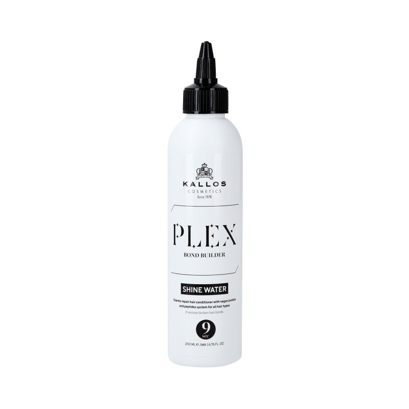KALLOS PLEX SHINE WATER Regenerierende Behandlung für strapaziertes Haar 200ml