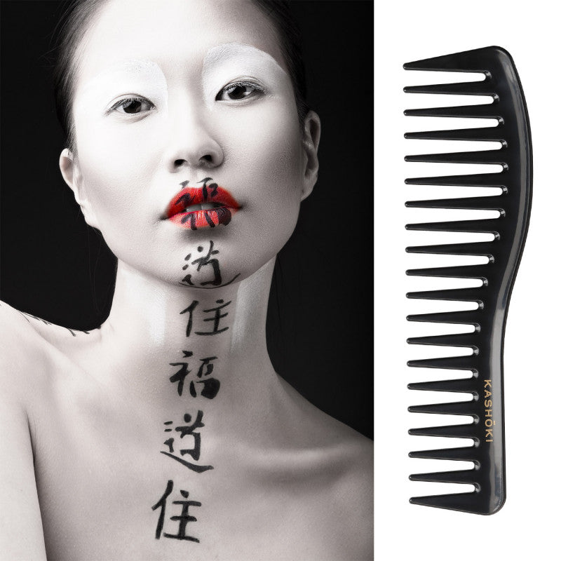 Kashōki Peigne pour cheveux épais et bouclés SACHIKO #4