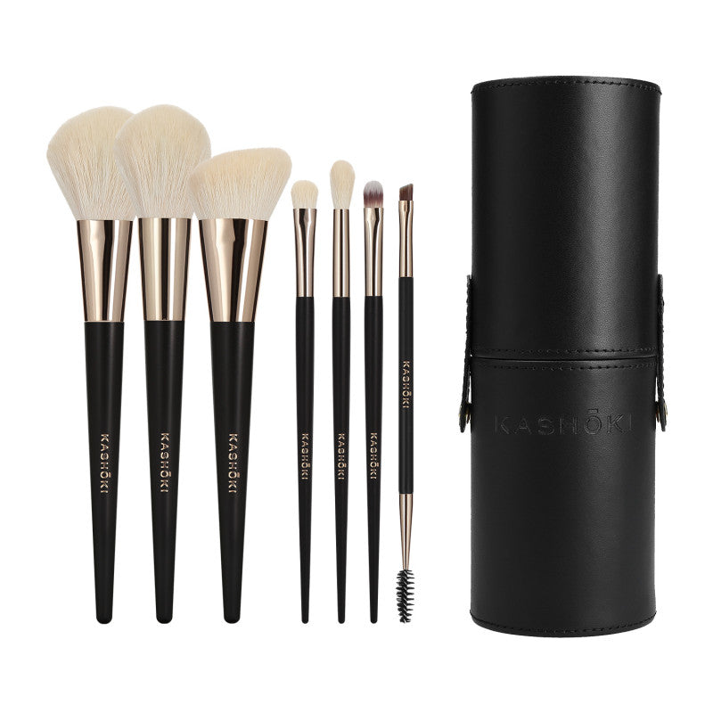 Kashōki SUISEN Set de Pinceaux à maquillage 8 Pcsavec tube 