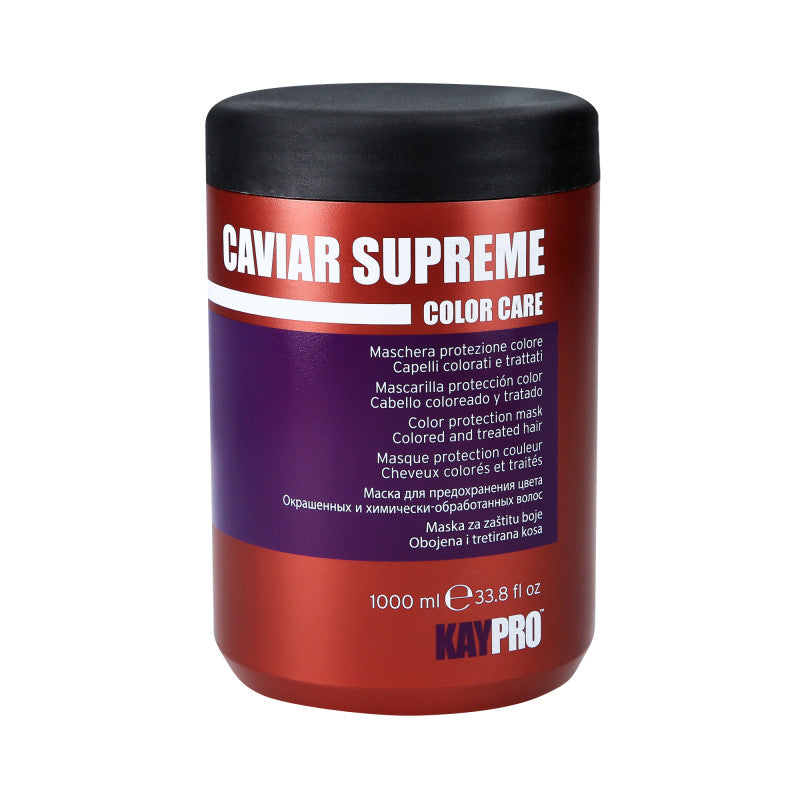 KAYPRO CAVIAR SUPREME Maska pro barvené vlasy prodlužující intenzitu barvy 1000 ml