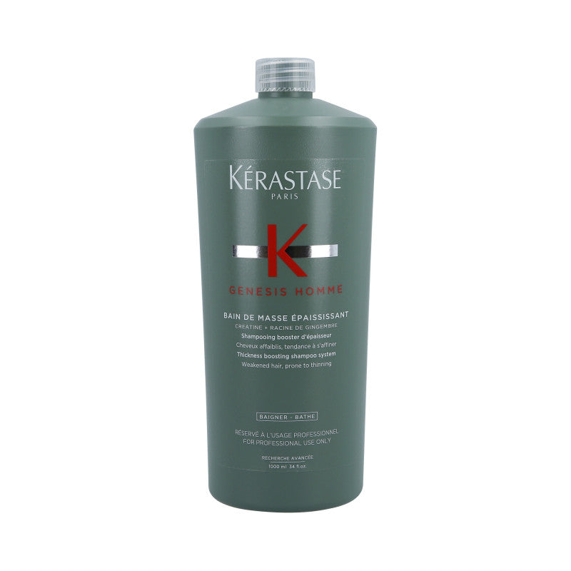 KÉRASTASE GENESIS HOMME BAIN DE MASSE Verdickungsbad, beugt Haarausfall vor, 1000 ml