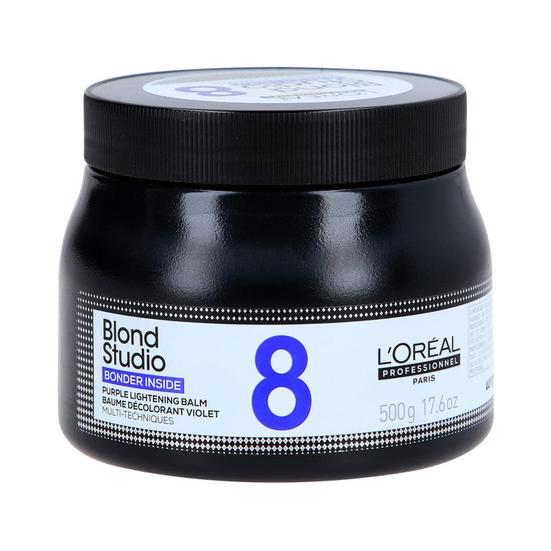 L'OREAL PROFESSIONNEL BLOND STUDIO BONDER INSIDE Balsamo illuminante viola per 8 toni 500 g