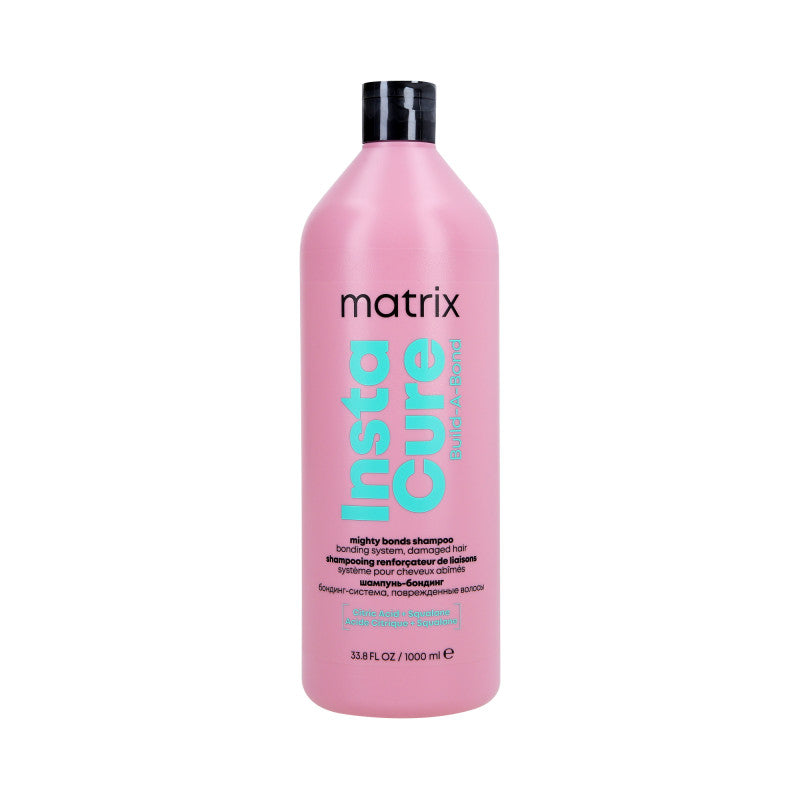 MATRIX TOTAL RESULTS INSTACURE BUILD-A-BOND Regenerierendes Shampoo für strapaziertes Haar 1000ml