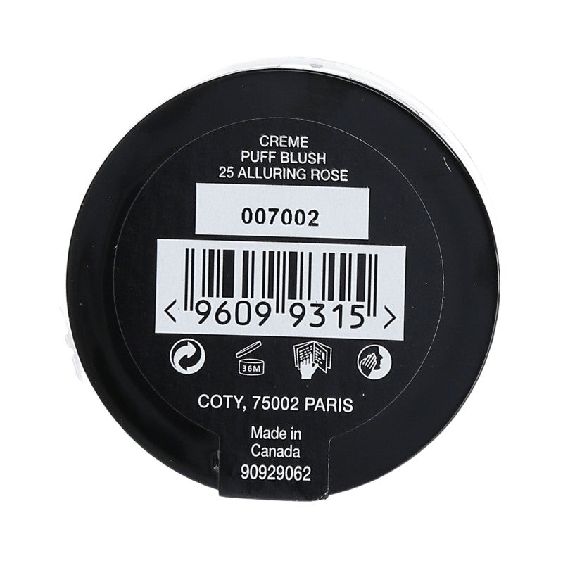MAX FACTOR Creme Puff Blush 25 Alluring Rose 1,5g #2