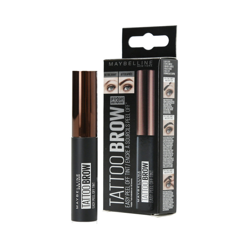 MAYBELLINE TATTOO BROW Dauerhaftes Augenbrauengel Dark Brown