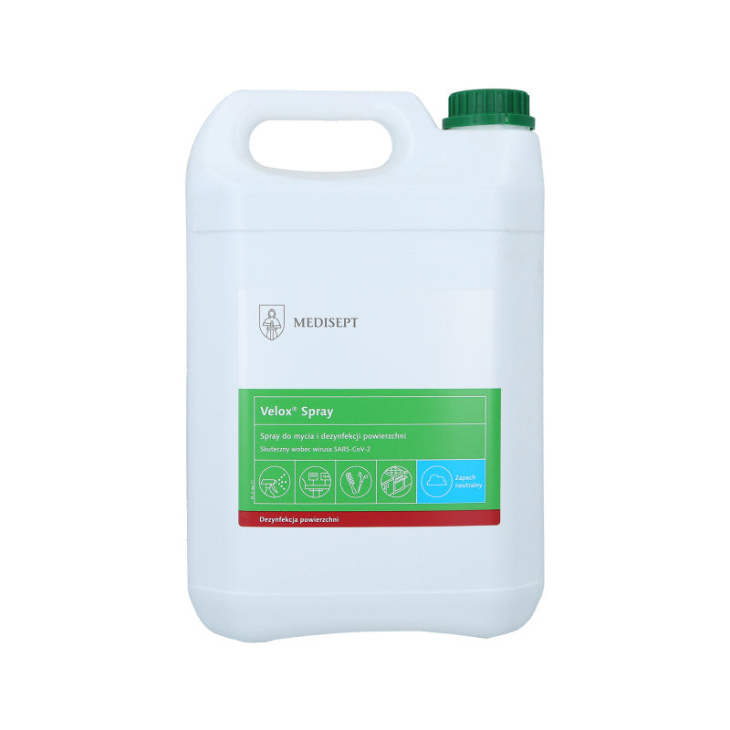 MEDISEPT VELOX NEUTRAL Tekutina na čištění a dezinfekci povrchů 5000 ml