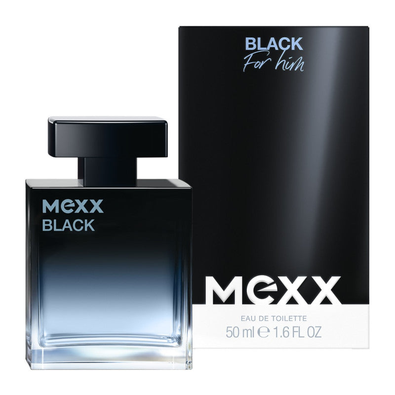 MEXX BLACK MAN Eau de Toilette pour Homme 50 ml