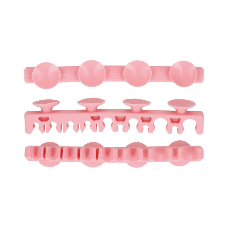 MIMO Support de Séchage en Silicone pour Pinceaux de Maquillage, Pink #2