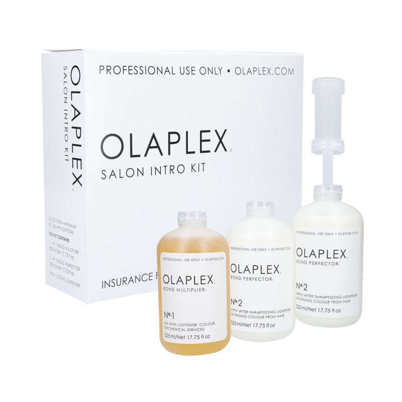 OLAPLEX Salon Intro Kit Set pro profesionální regeneraci vlasů č.1 525ml + 2x č.2 525ml
