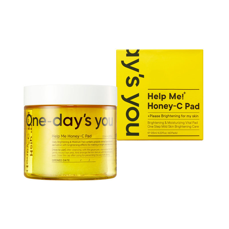 ONE-DAY’S YOU HELP ME HONEY-C PAD Aufhellende Tönungspads 125 ml (60 Stk.)