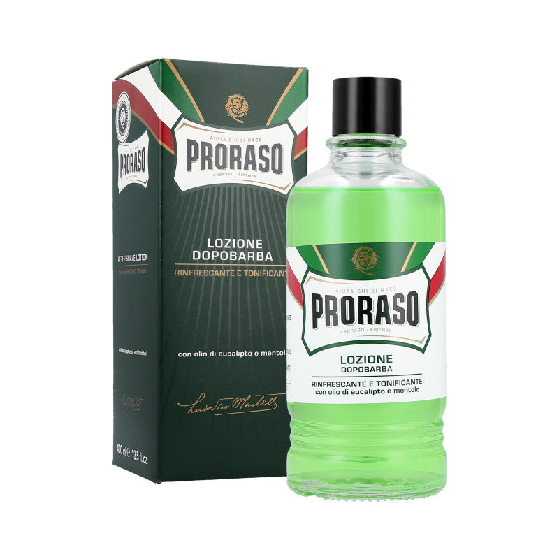 PRORASO GREEN Osvěžující voda po holení pro normální pleť 400 ml