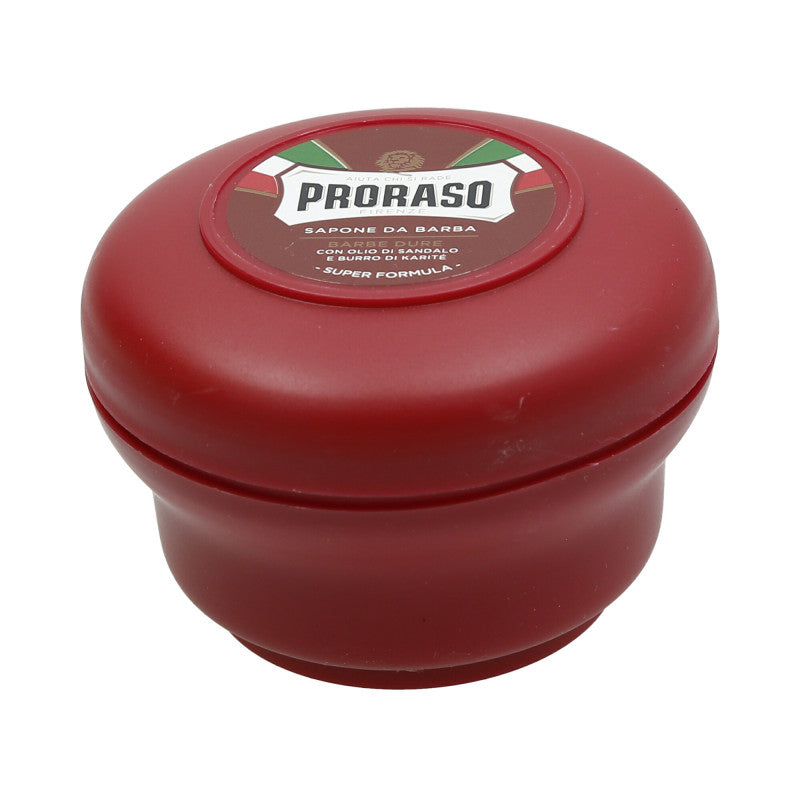 PRORASO RED Vyživující mýdlo na holení 150ml