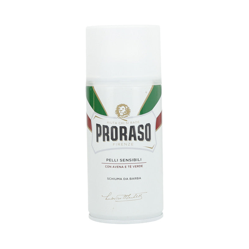 PRORASO WHITE Zklidňující pěna na holení 300 ml