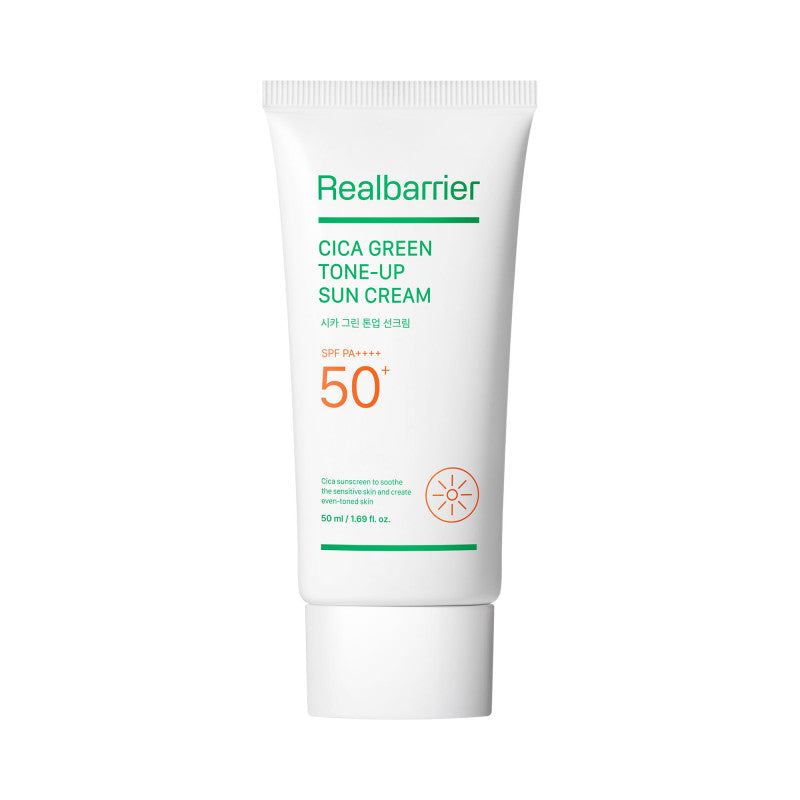 REAL BARRIER CICA Crème solaire hydratante effet teintant SPF50+ PA++++ 50 ml