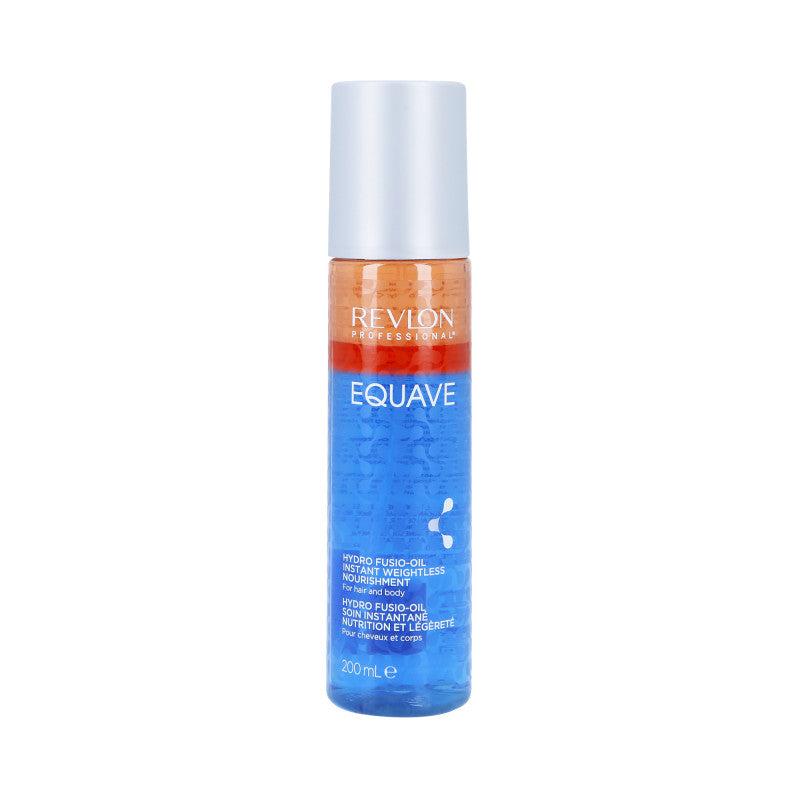 REVLON PROFESSIONAL EQUAVE HYDRA FUSIO-OIL Třífázový kondicionér na vlasy a tělo 200 ml