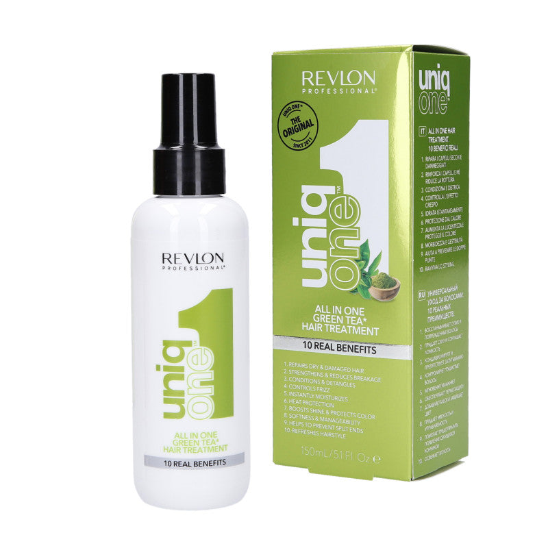 REVLON PROFESSIONAL UNIQ ONE ALL IN ONE GREEN TEA VŮNĚ Kúra na vlasy 150ml