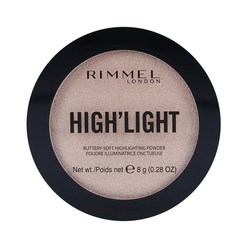 RIMMEL HIGHLIGHT Kompaktowy rozświetlacz do twarzy 002 Candlelight 8 g
