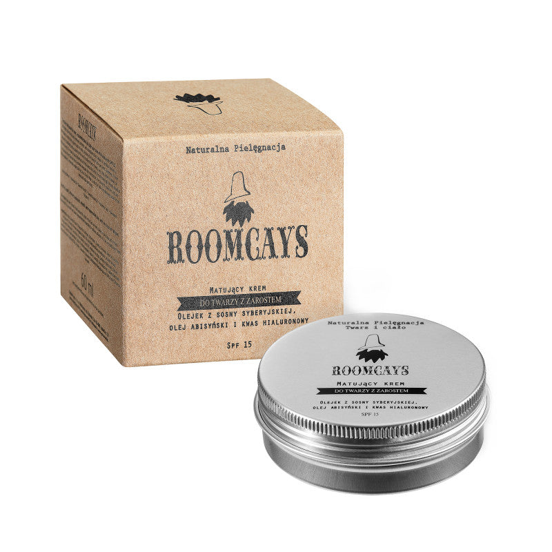 ROOMCAYS Matujący krem do twarzy z zarostem 60 ml
