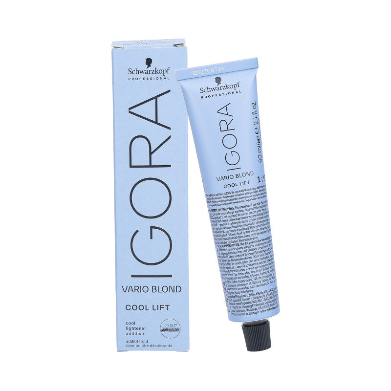 SCHWARZKOPF PROFESSIONAL IGORA VARIO BLOND Cool Lift Additif pour poudre 60ml