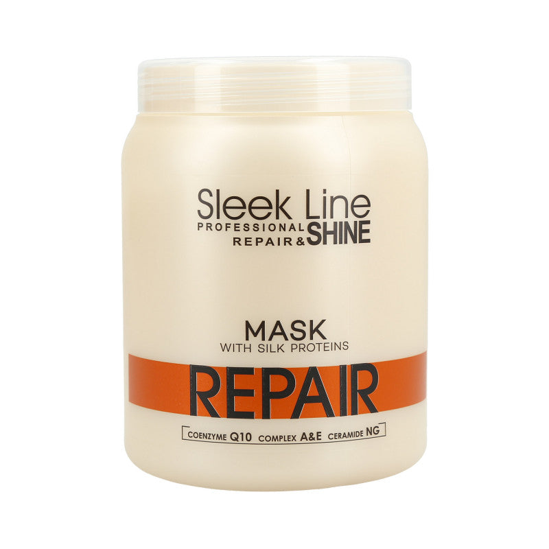 STAPIZ SLEEK LINE REPAIR Maska z jedwabiem do włosów suchych 1000 ml