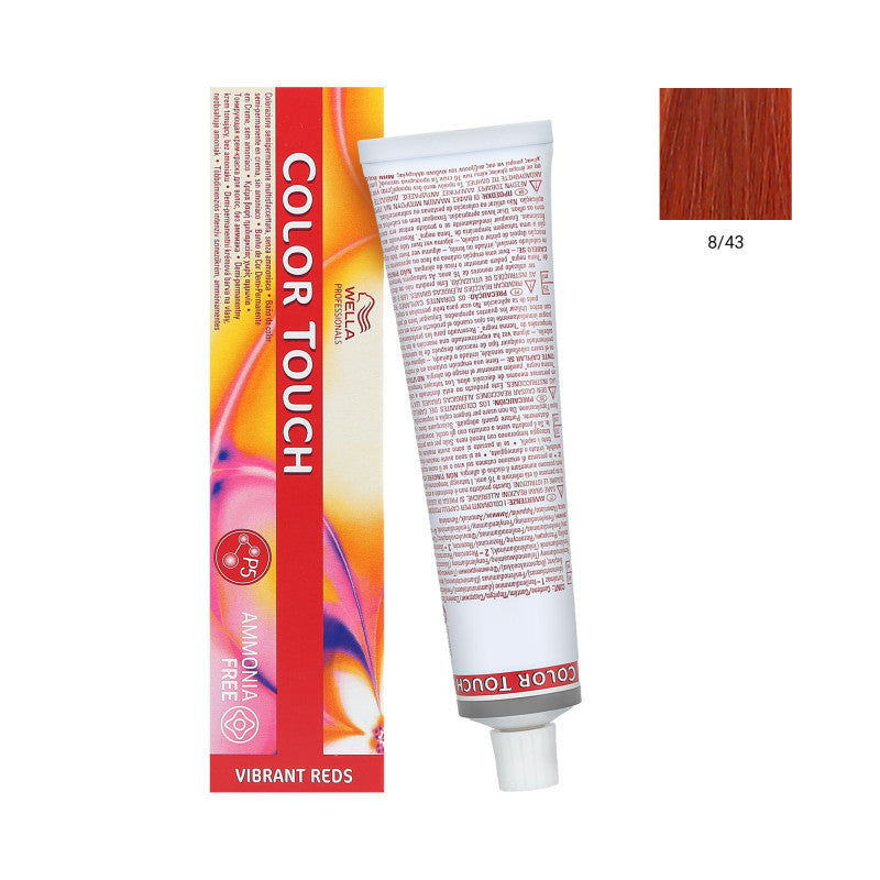WELLA PROFESSIONALS COLOR TOUCH Colorazione senza ammoniaca 60ml #50