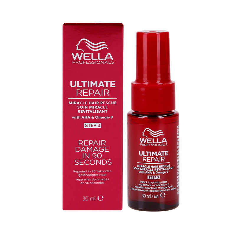 WELLA PROFESSIONALS ULTIMATE REPAIR MIRACLE HAIR RESCUE Schützendes, reparierendes und glättendes Serum 30 ml