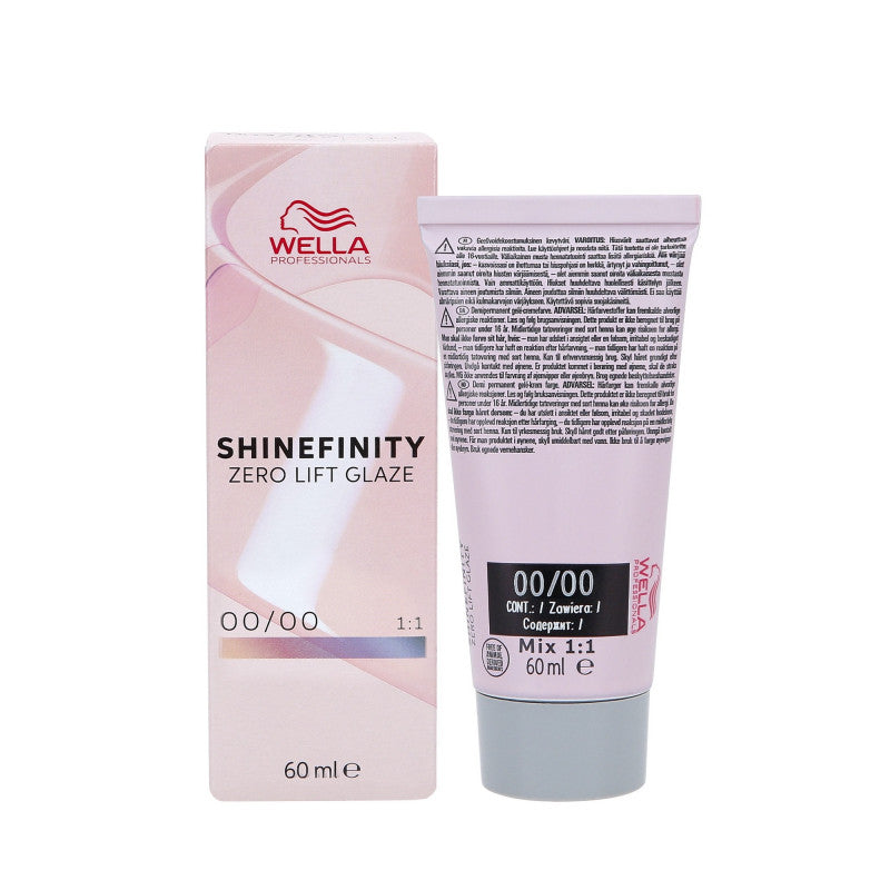 WELLA SHINEFINITY ZERO LIFT GLAZE Semipermanentní barvicí krém 60ml