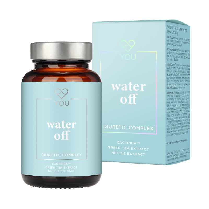 YOU WATER OFF Suplement na zatrzymanie wody 60 kapsułek